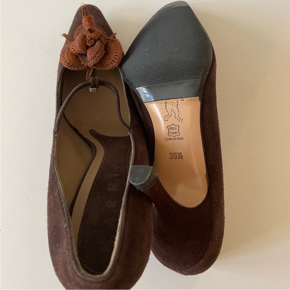 MARNI suede t strap pumps - Picture 6 of 6